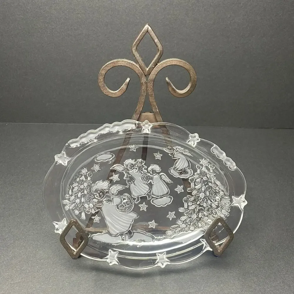Vintage Mikasa Holiday Classics Oval serving dish